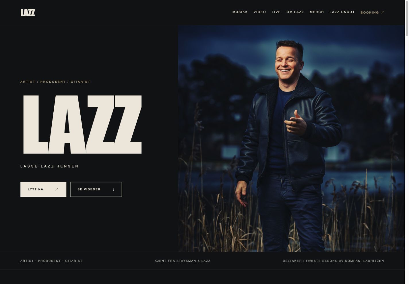 Lazz Music artist website